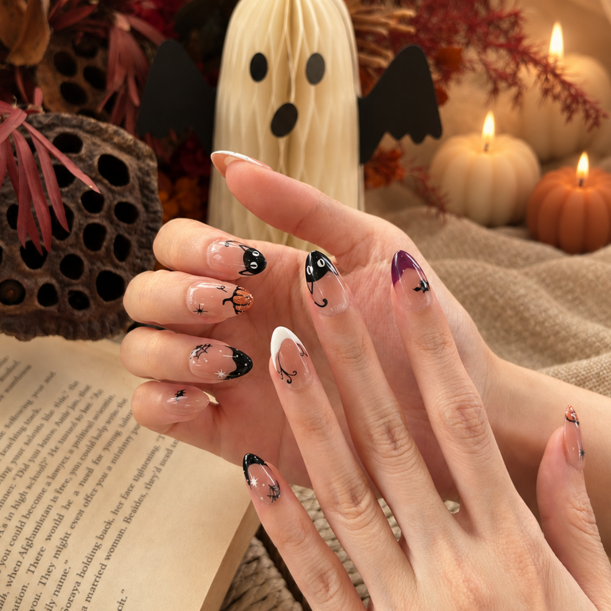 萬聖節美甲 halloween nail 