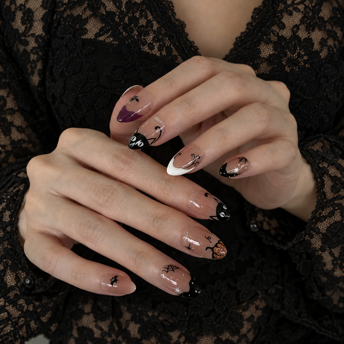 萬聖節美甲 halloween nail 