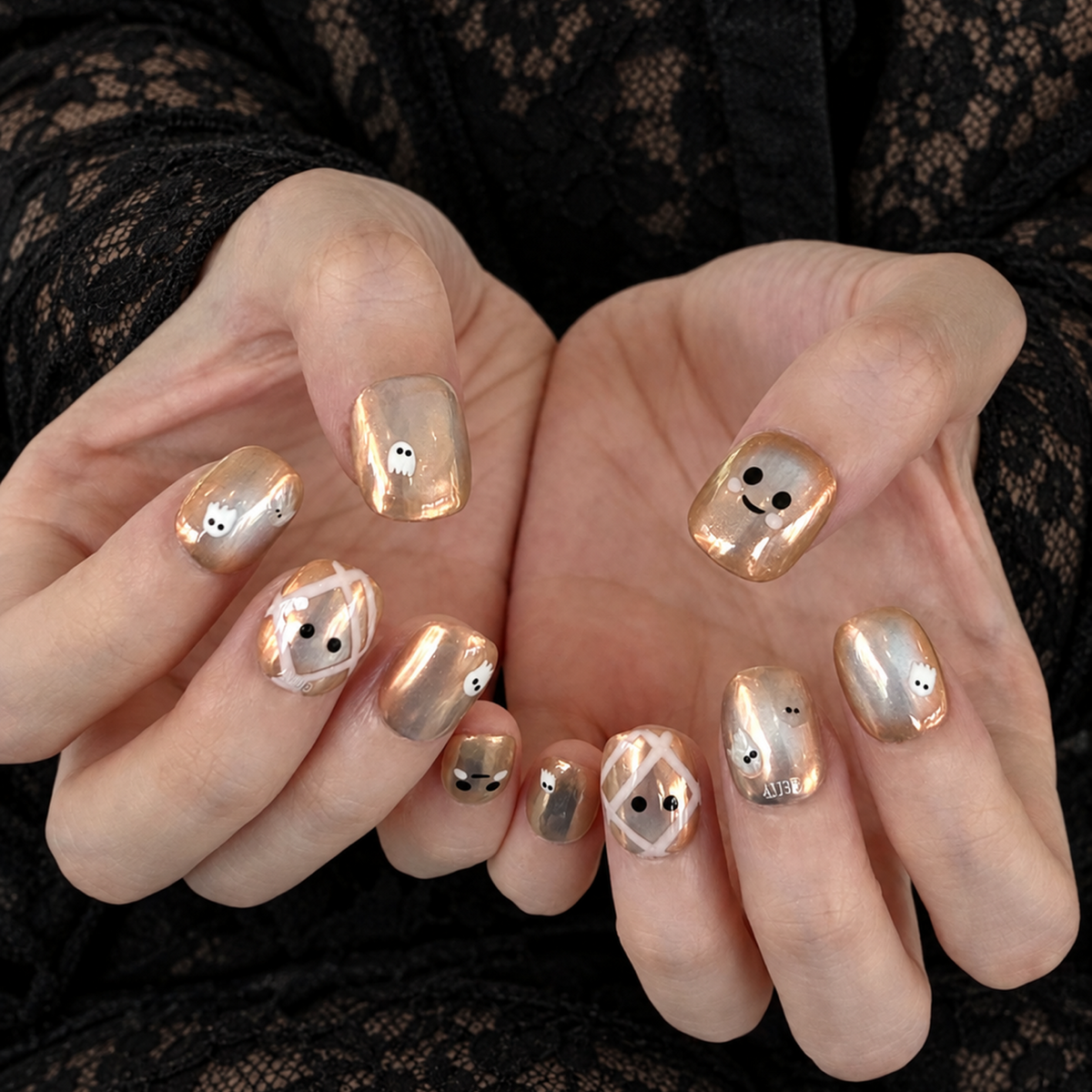 萬聖節美甲 halloween nail 