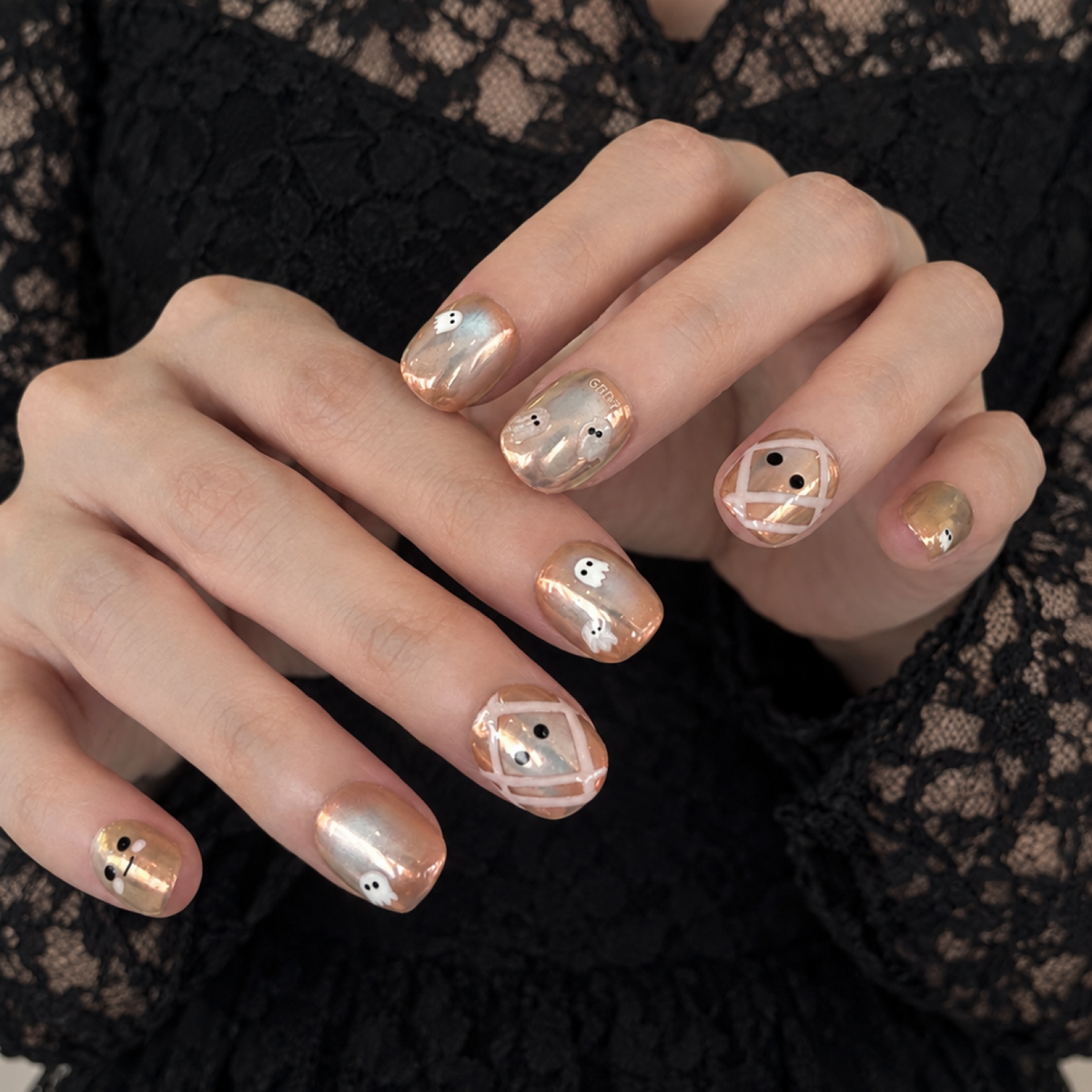 萬聖節美甲 halloween nail 