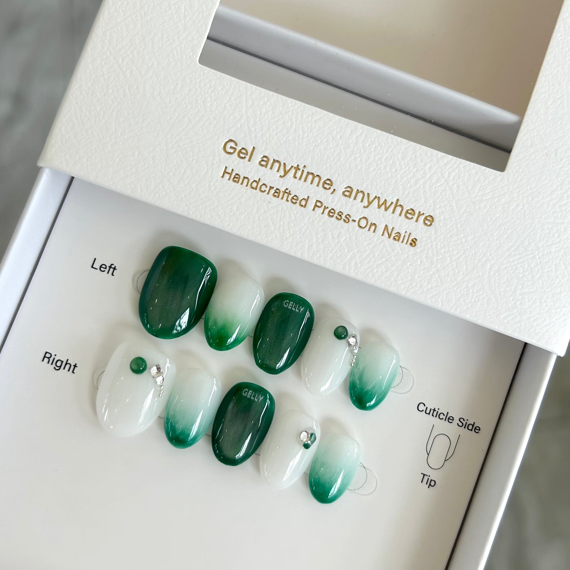 穿戴甲  press on nail