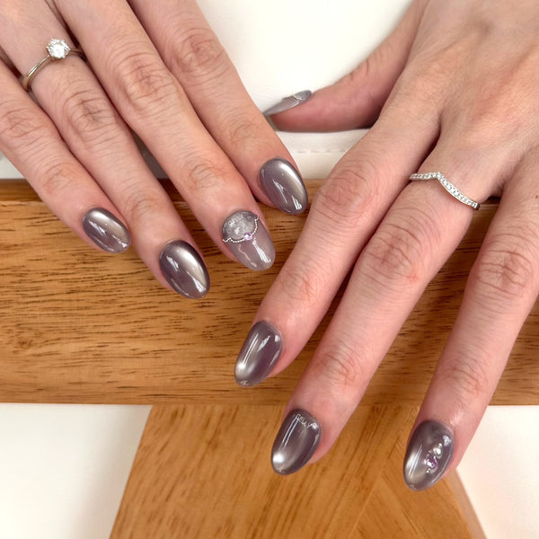 新中式穿戴甲 Chinese style press on nails