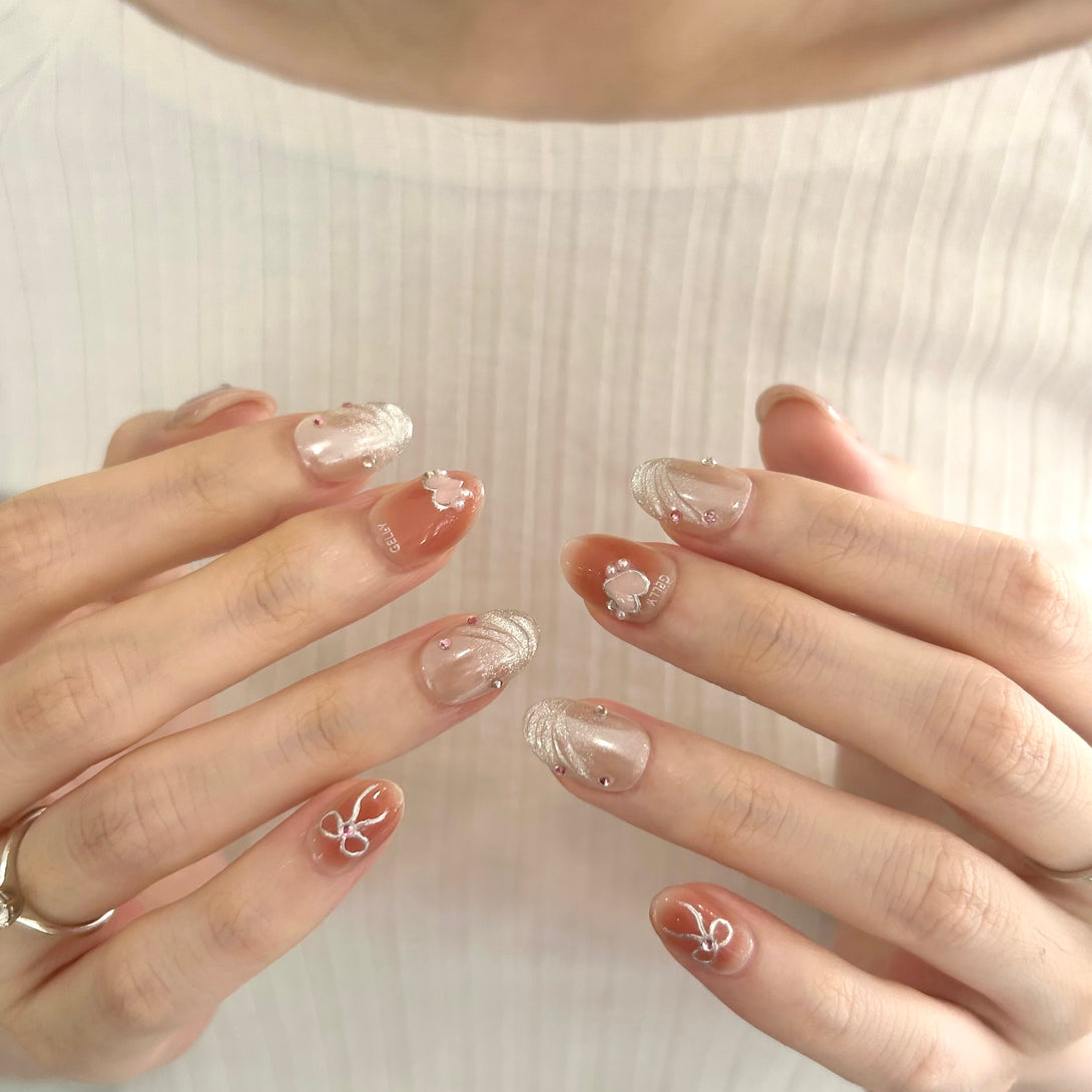 Y2K穿戴甲 y2k press on nail