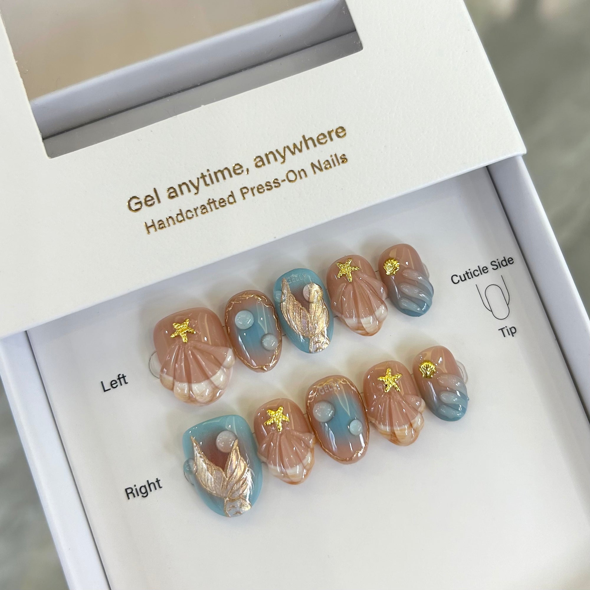 GELLY 穿戴甲 press on nail hong kong, Singapore press on nail