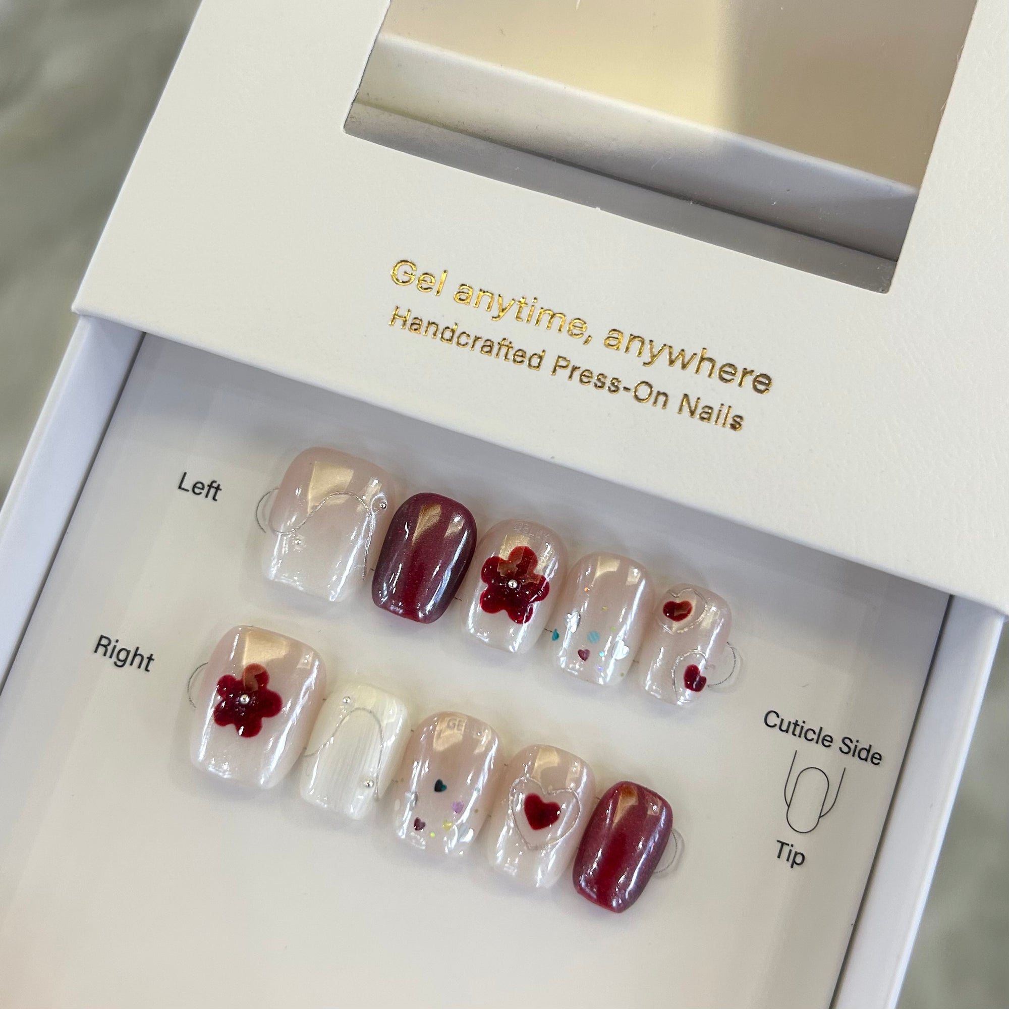 GELLY 穿戴甲 press on nail hong kong, Singapore press on nail