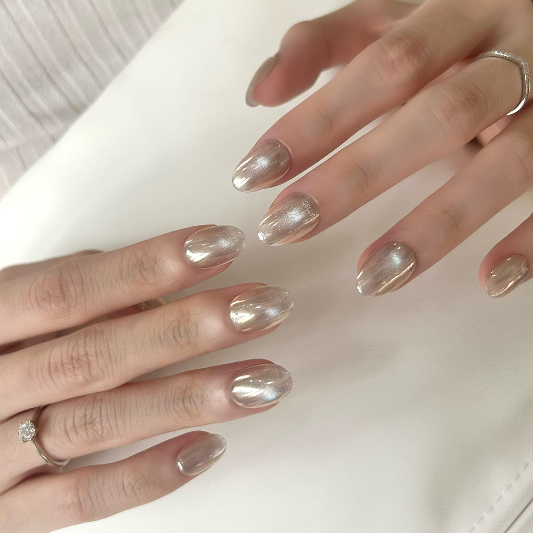 珠光穿戴甲 貓眼