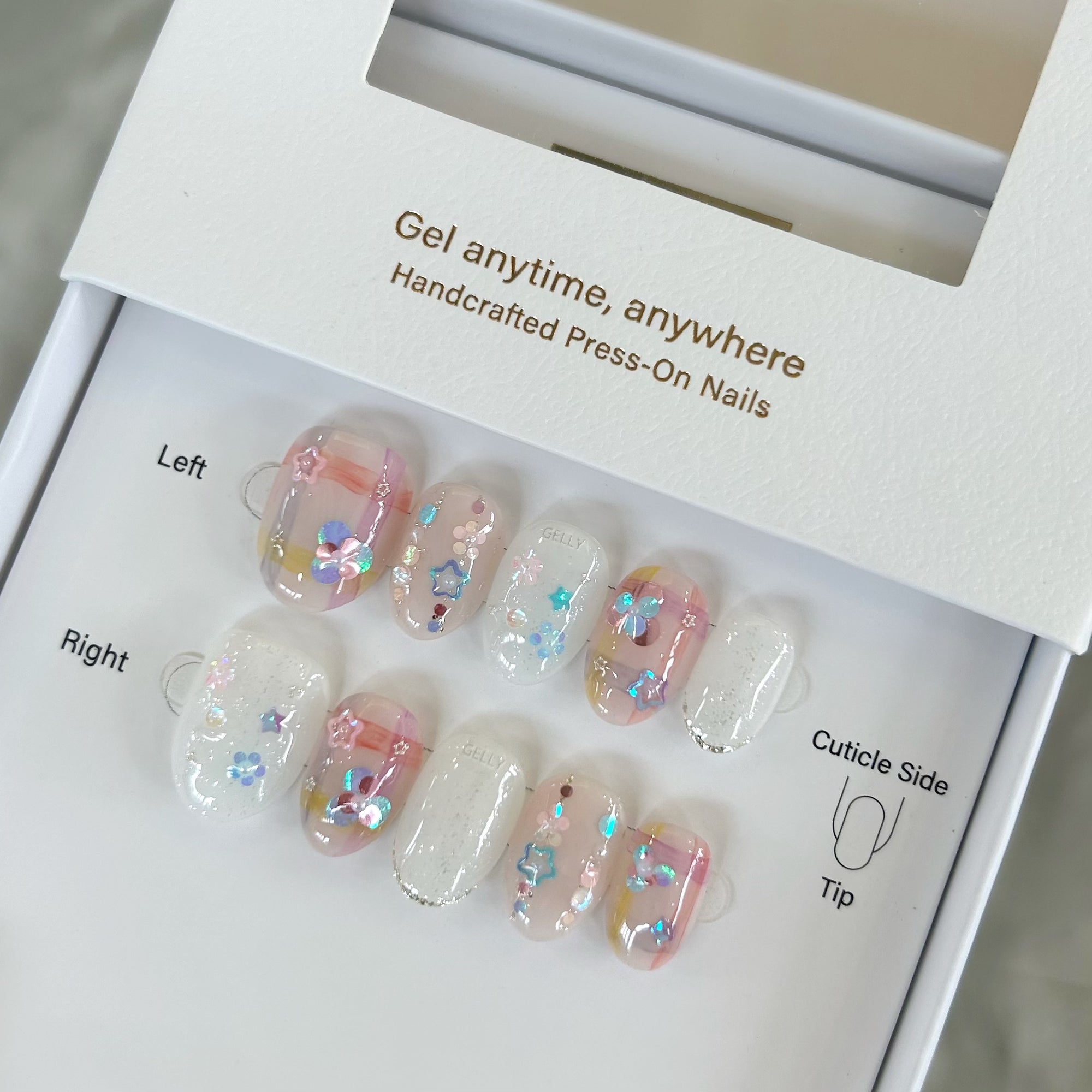 press on nail Singapore, 穿戴甲