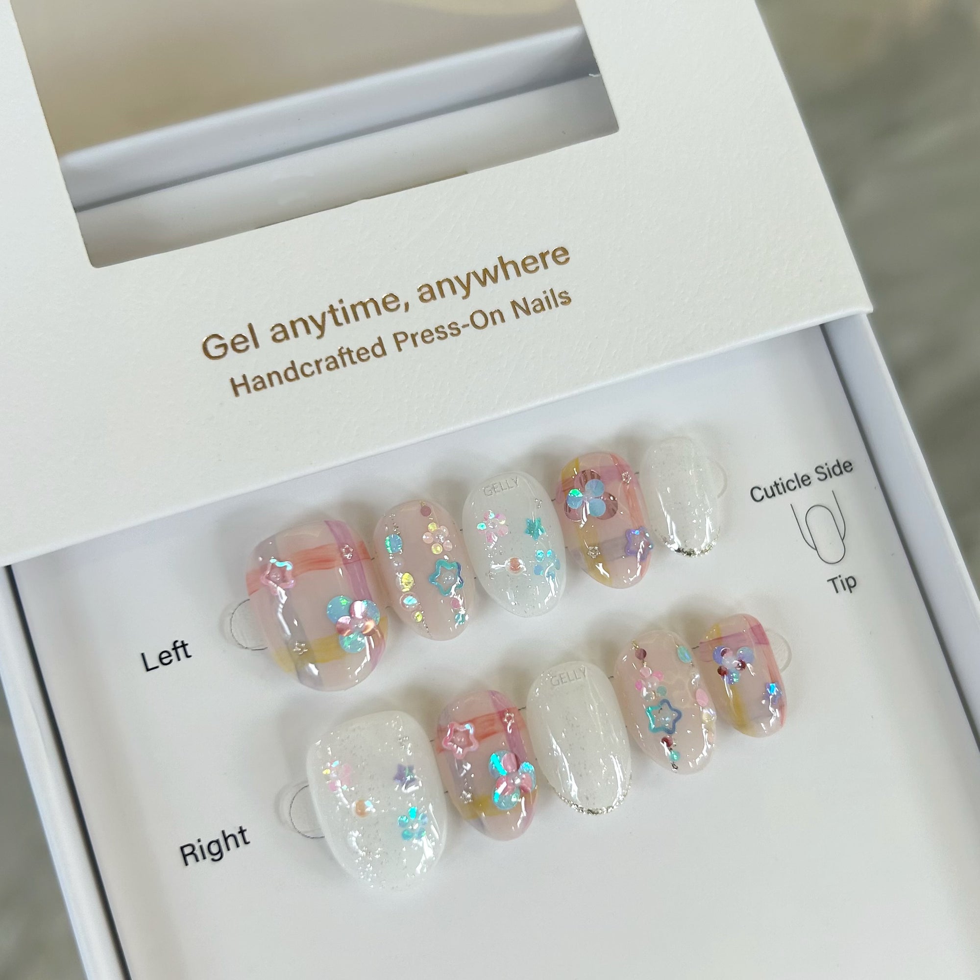 press on nail Singapore, 穿戴甲