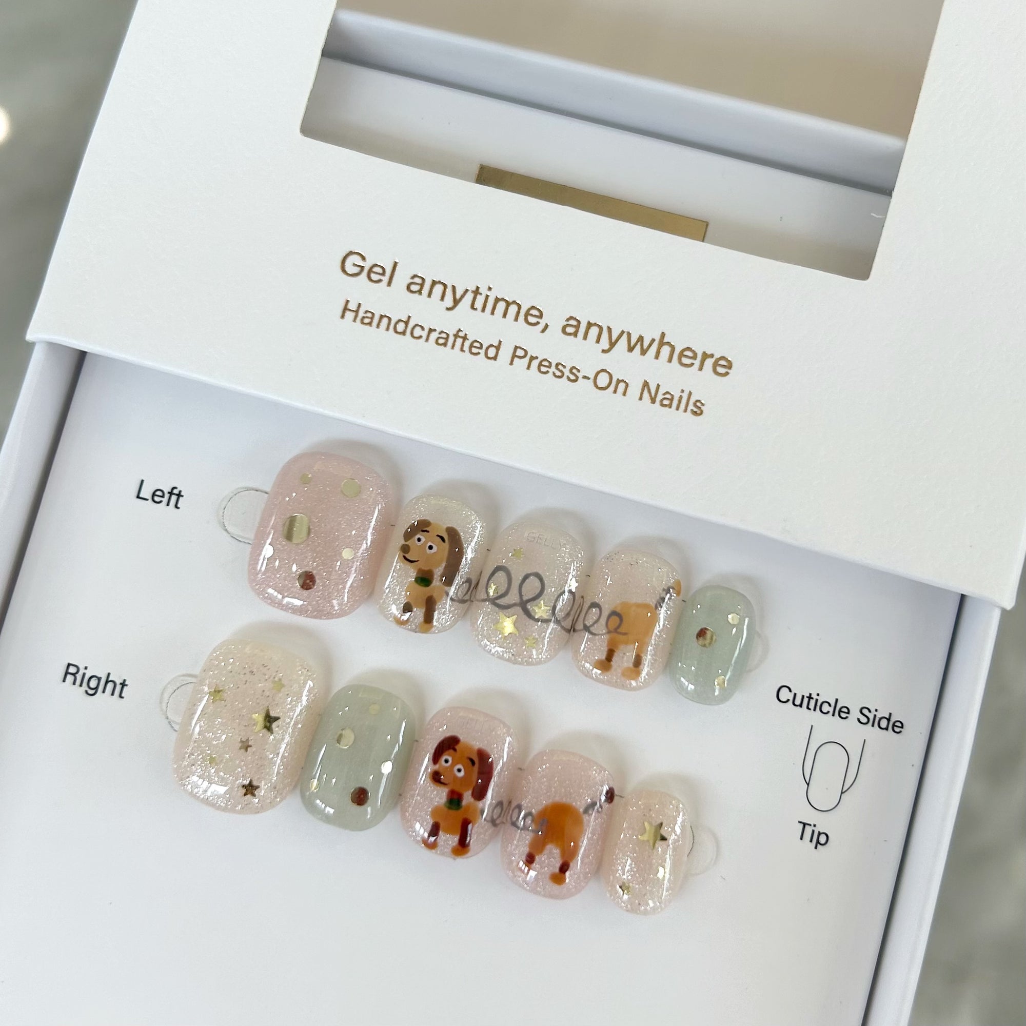 press on nail Singapore, 穿戴甲