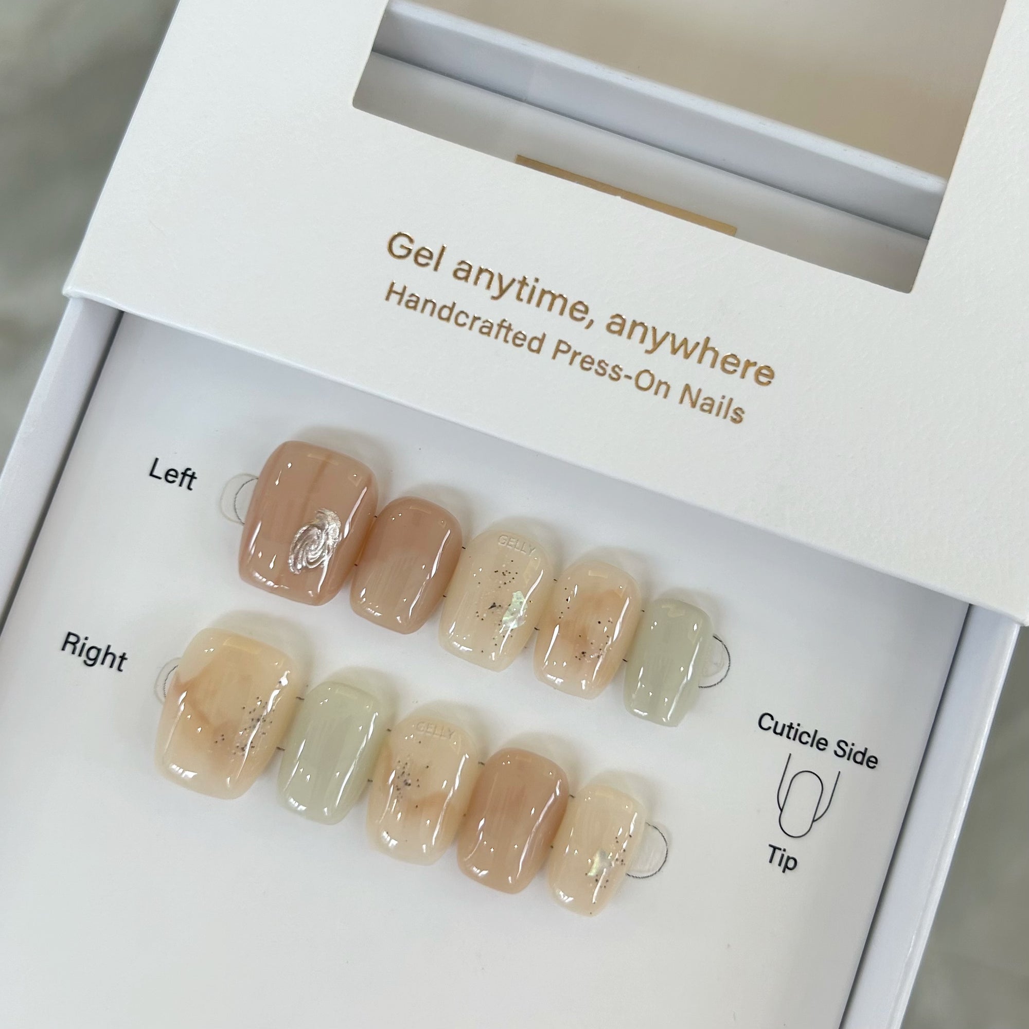 press on nail Singapore, 穿戴甲