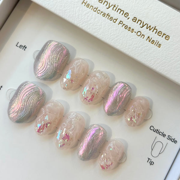 Galaxy Press On Nails