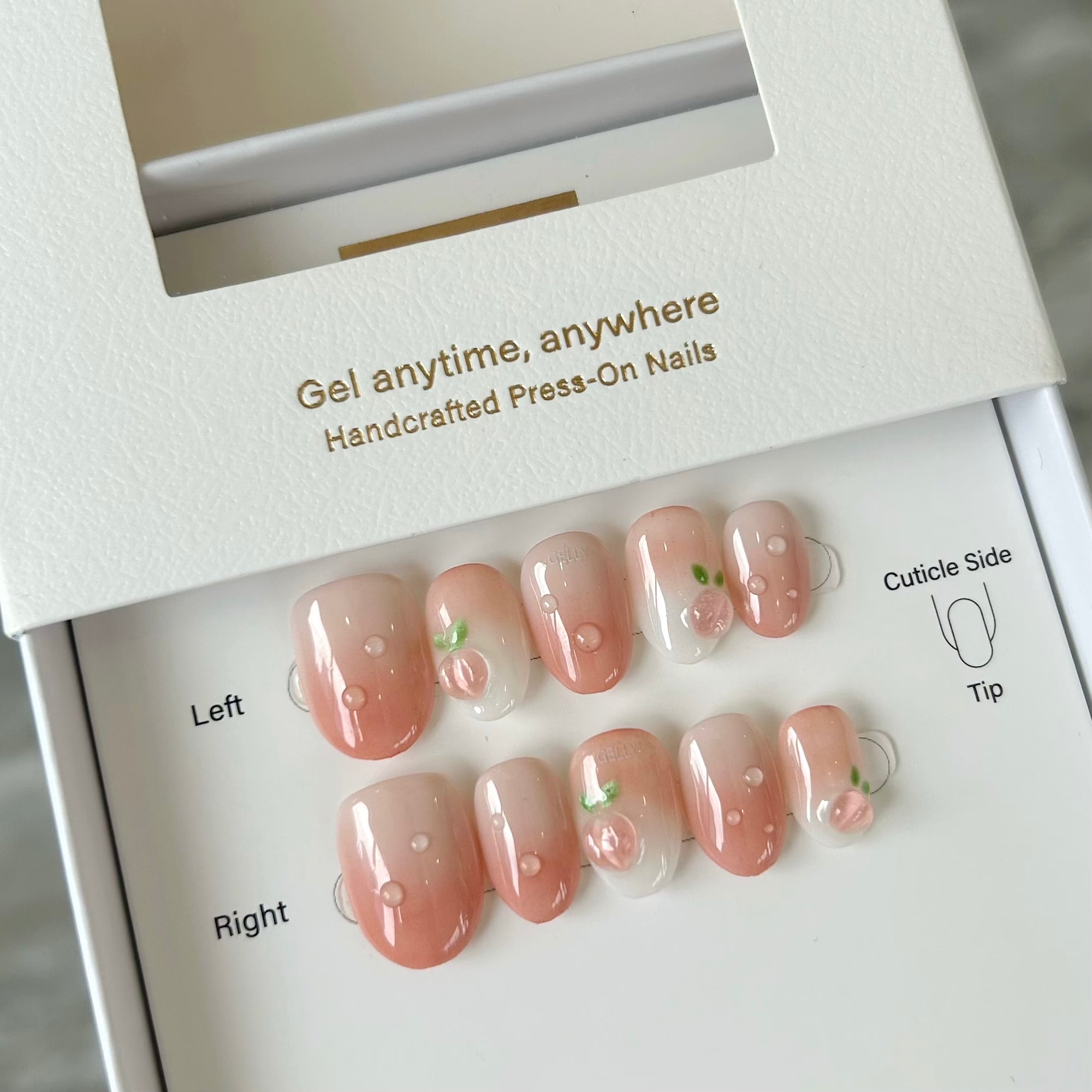 press on nail Singapore, 穿戴甲