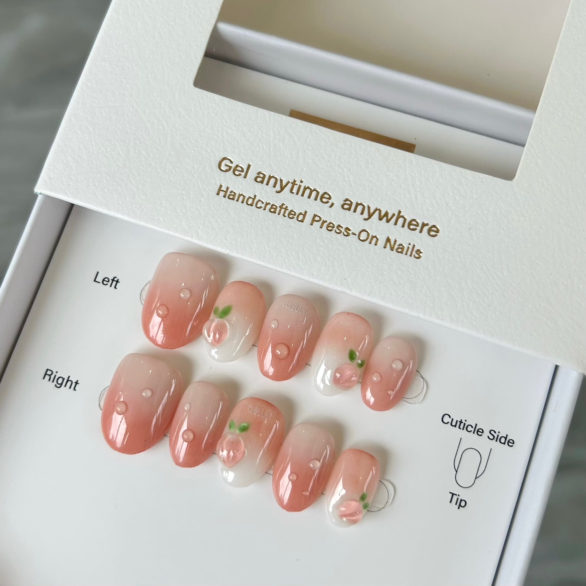 press on nail Singapore, 穿戴甲