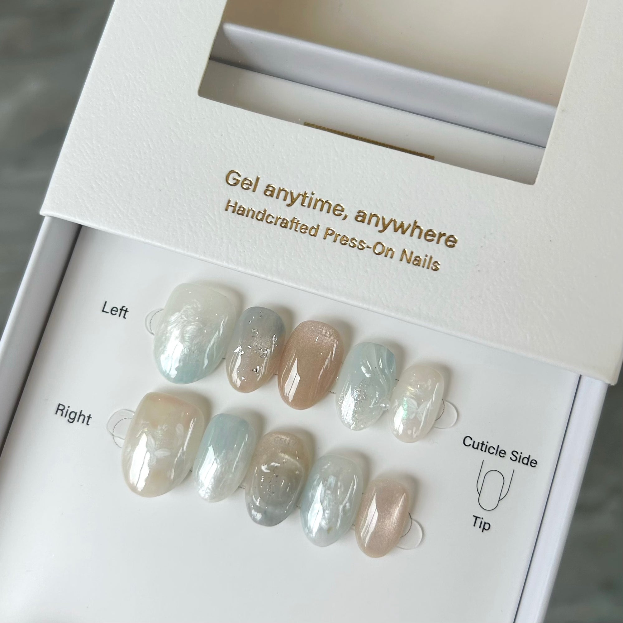 Press on nail Singapore, 穿戴甲