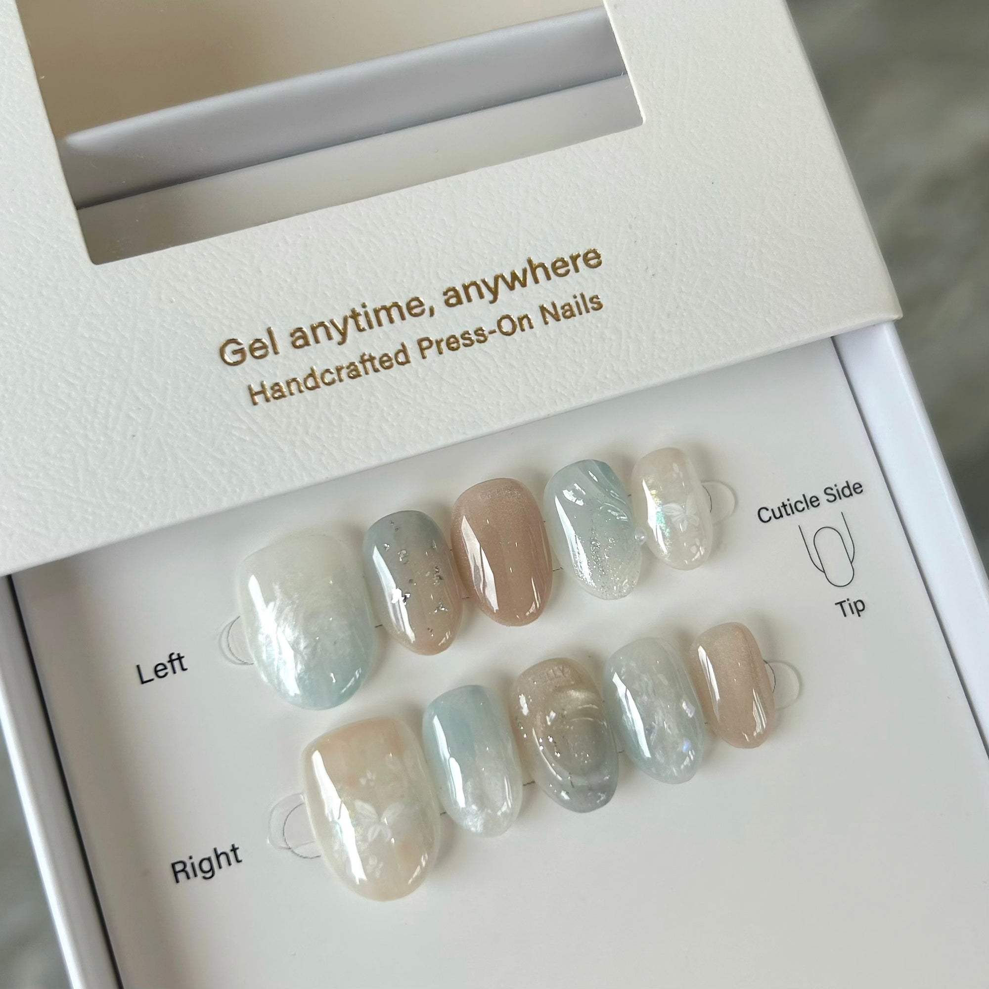 Press on nail Singapore, 穿戴甲