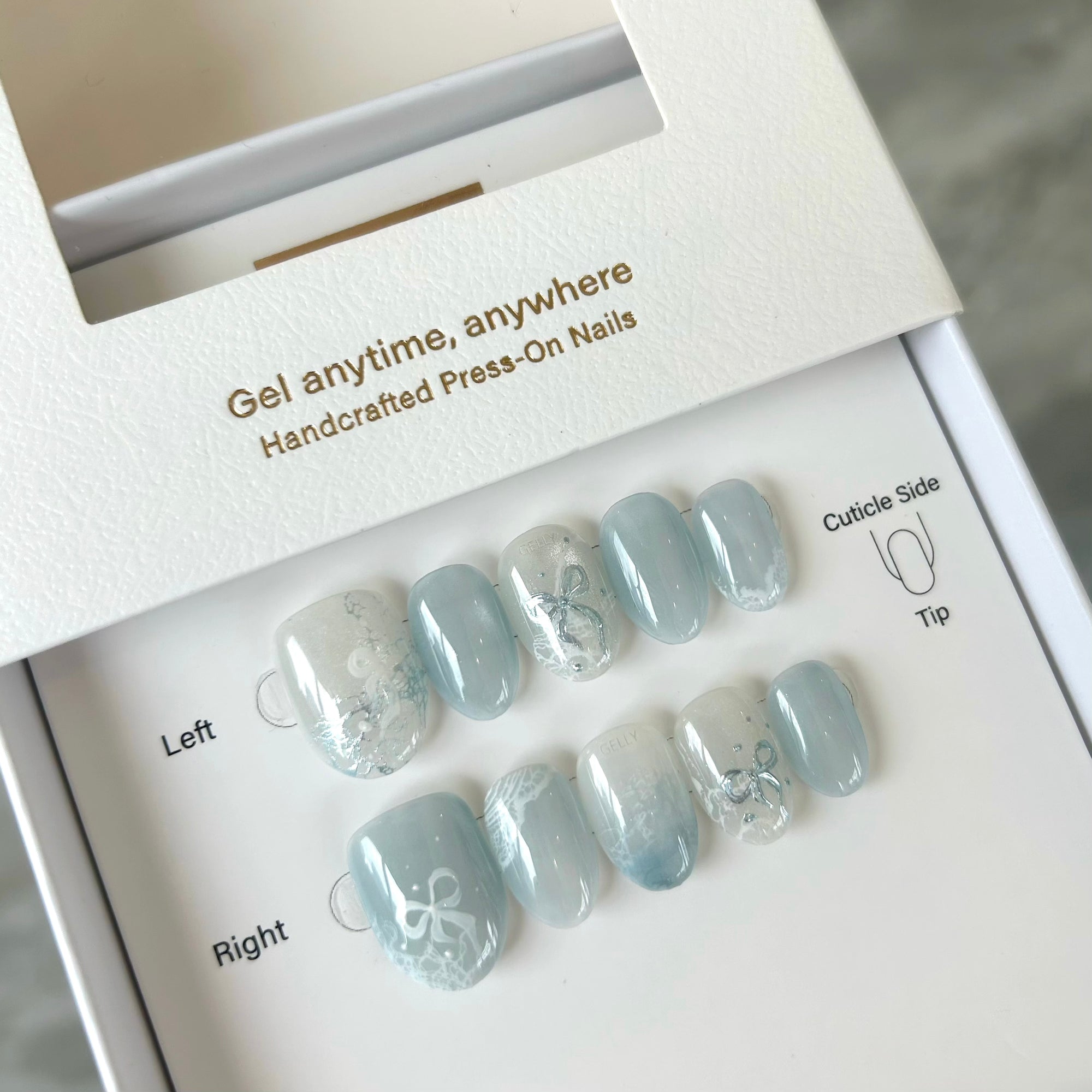 press on nail Singapore, 穿戴甲