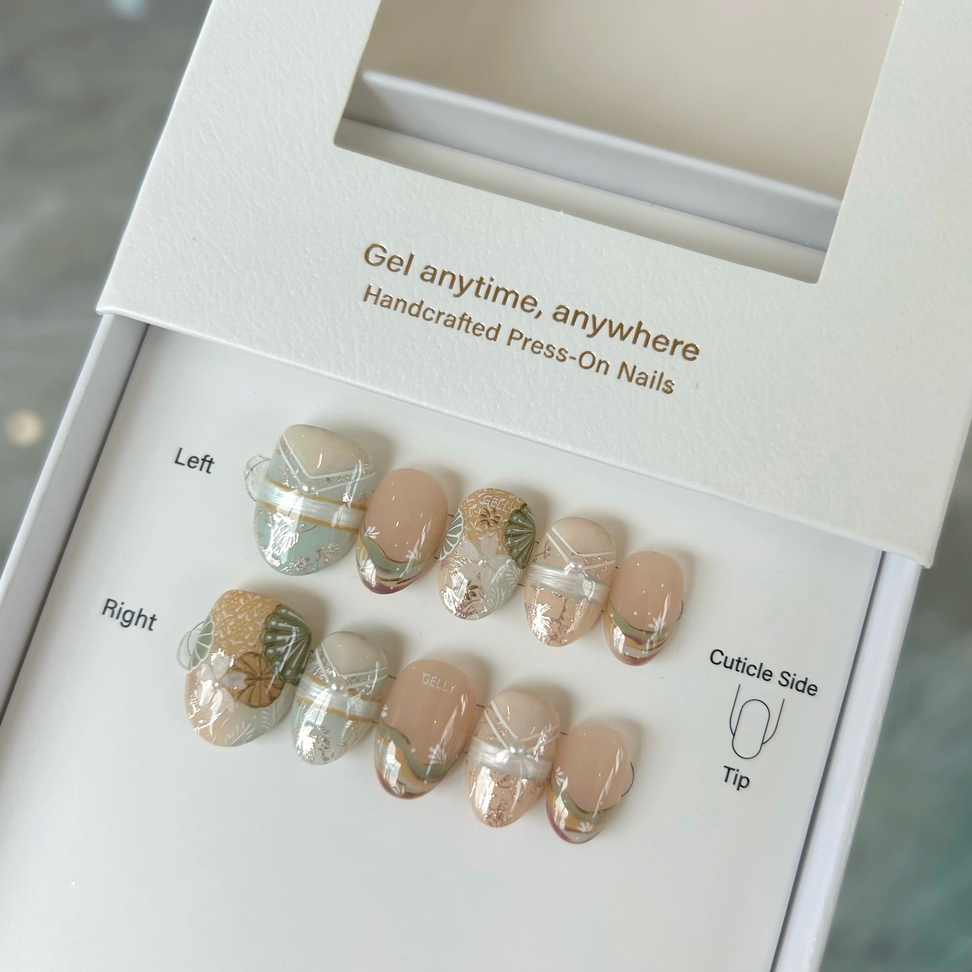 Press on nail Japan, 日本穿戴甲