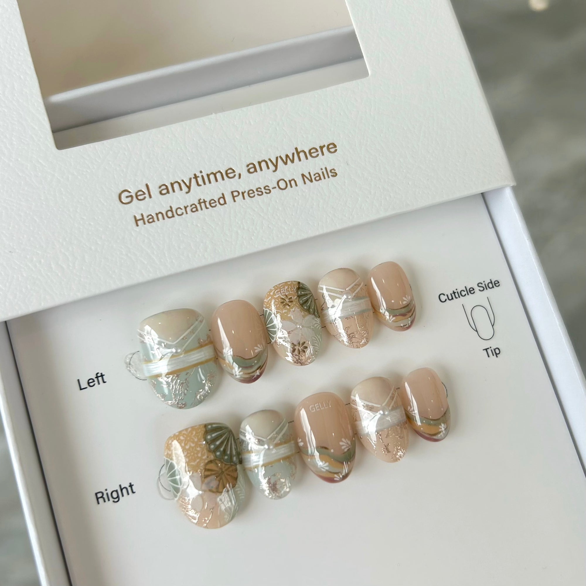 Press on nail Japan, 日本穿戴甲
