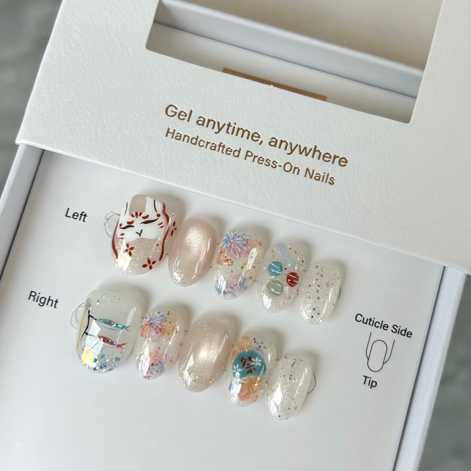 Press on nail Japan, 日本穿戴甲