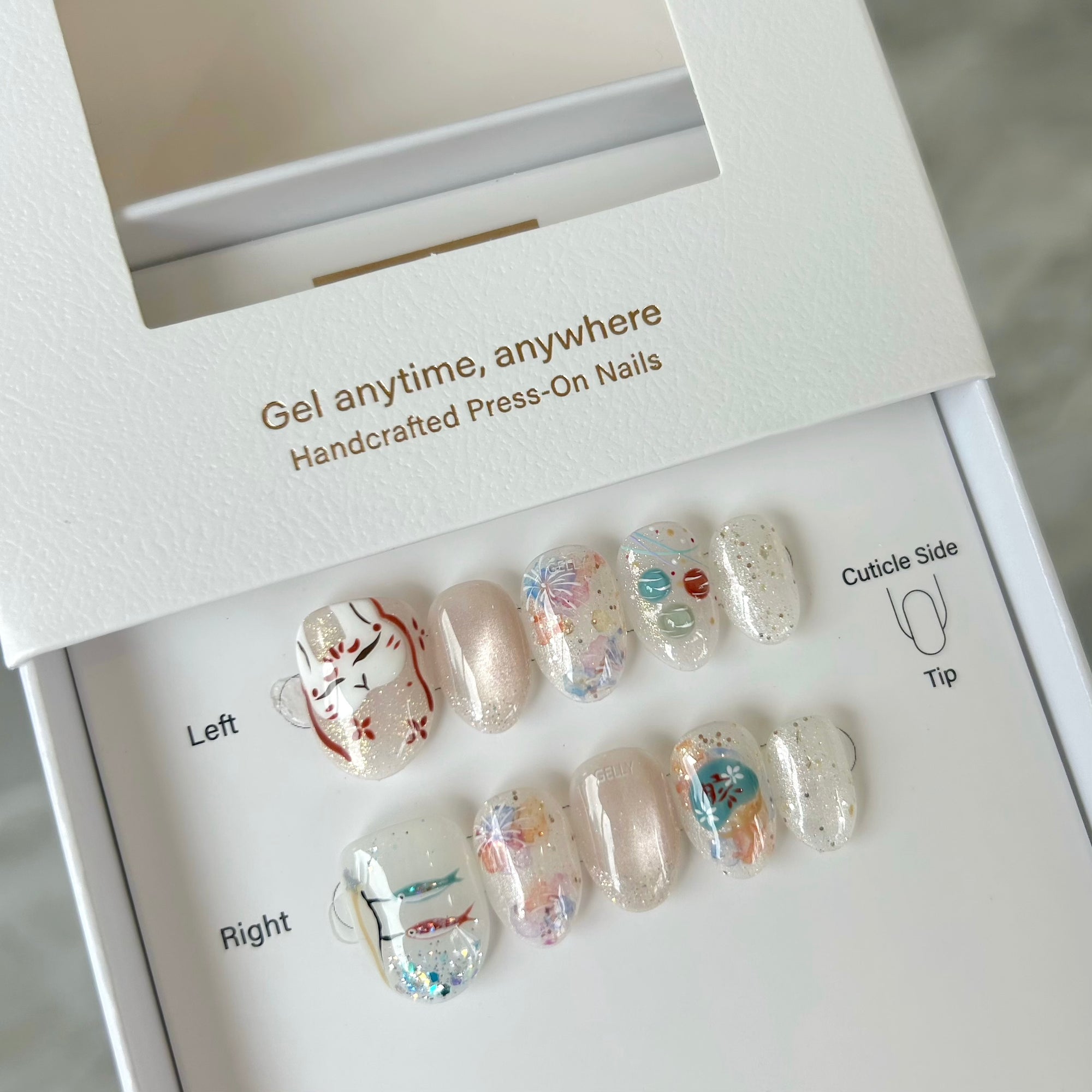 Press on nail Japan, 日本穿戴甲