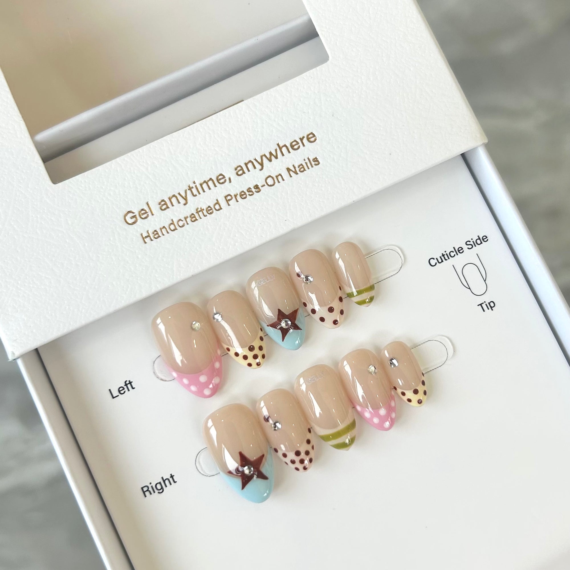 香港穿戴甲 台灣穿戴甲 press on nail Singapore