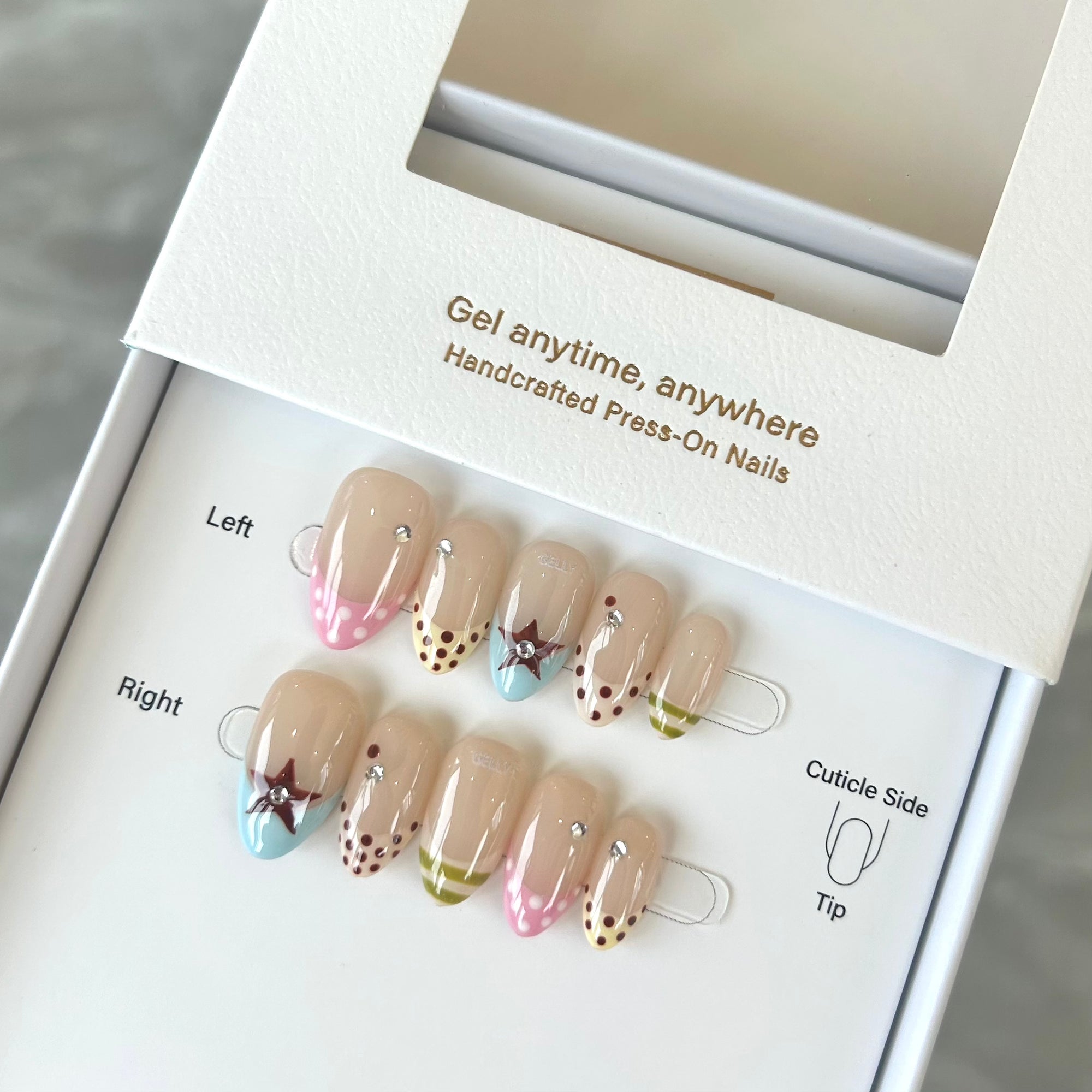 香港穿戴甲 台灣穿戴甲 press on nail Singapore