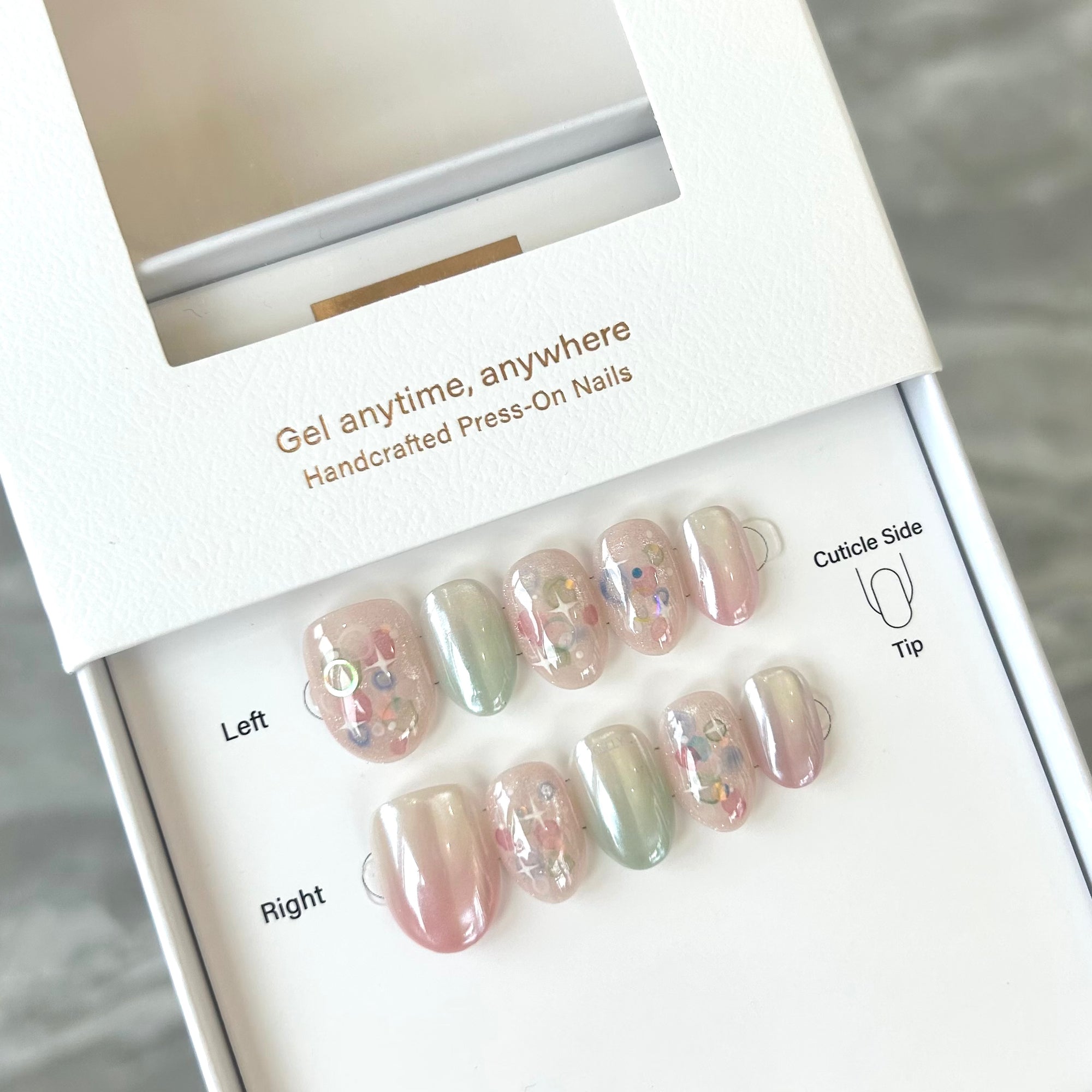 香港穿戴甲 台灣穿戴甲 press on nail Singapore