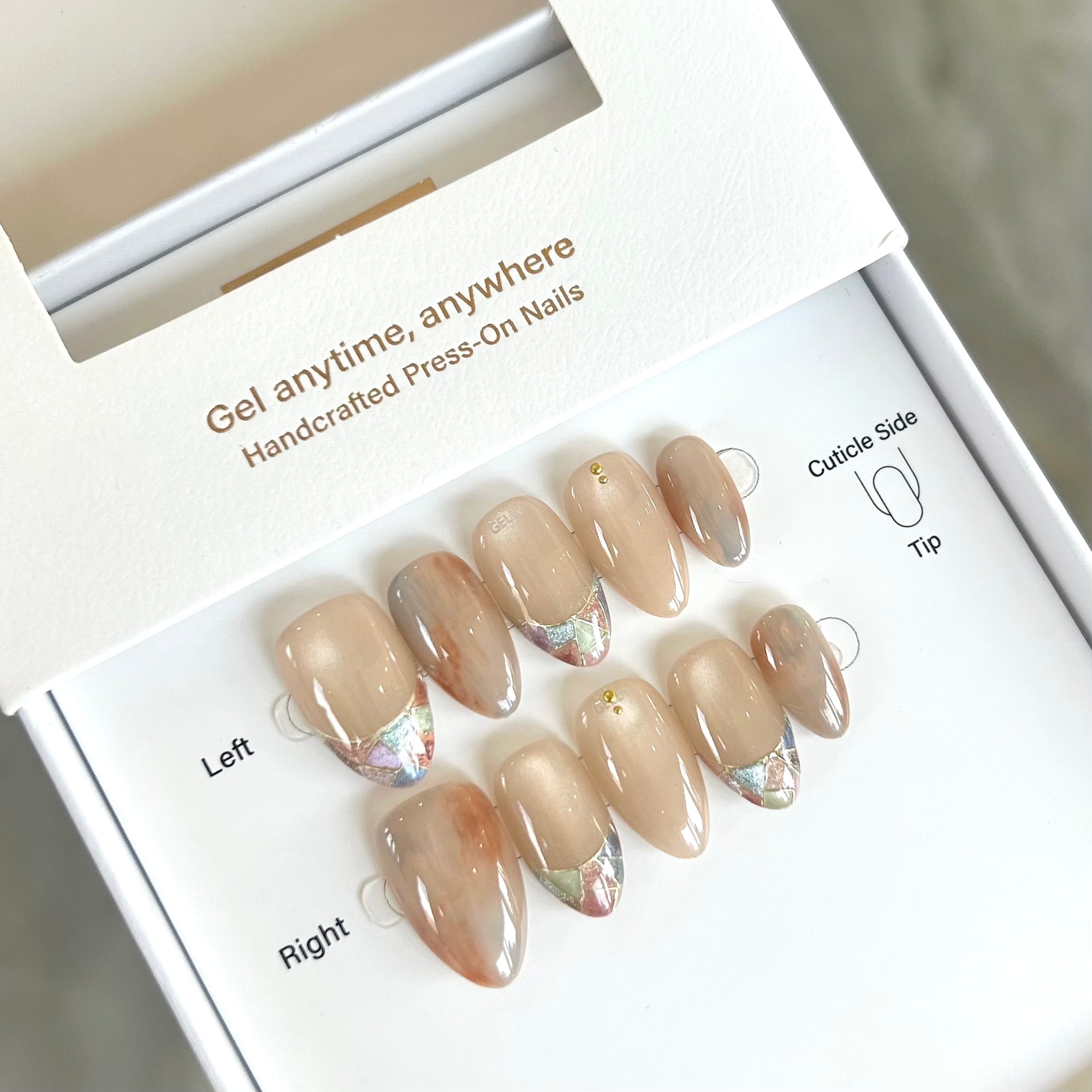 法式美甲 french nail