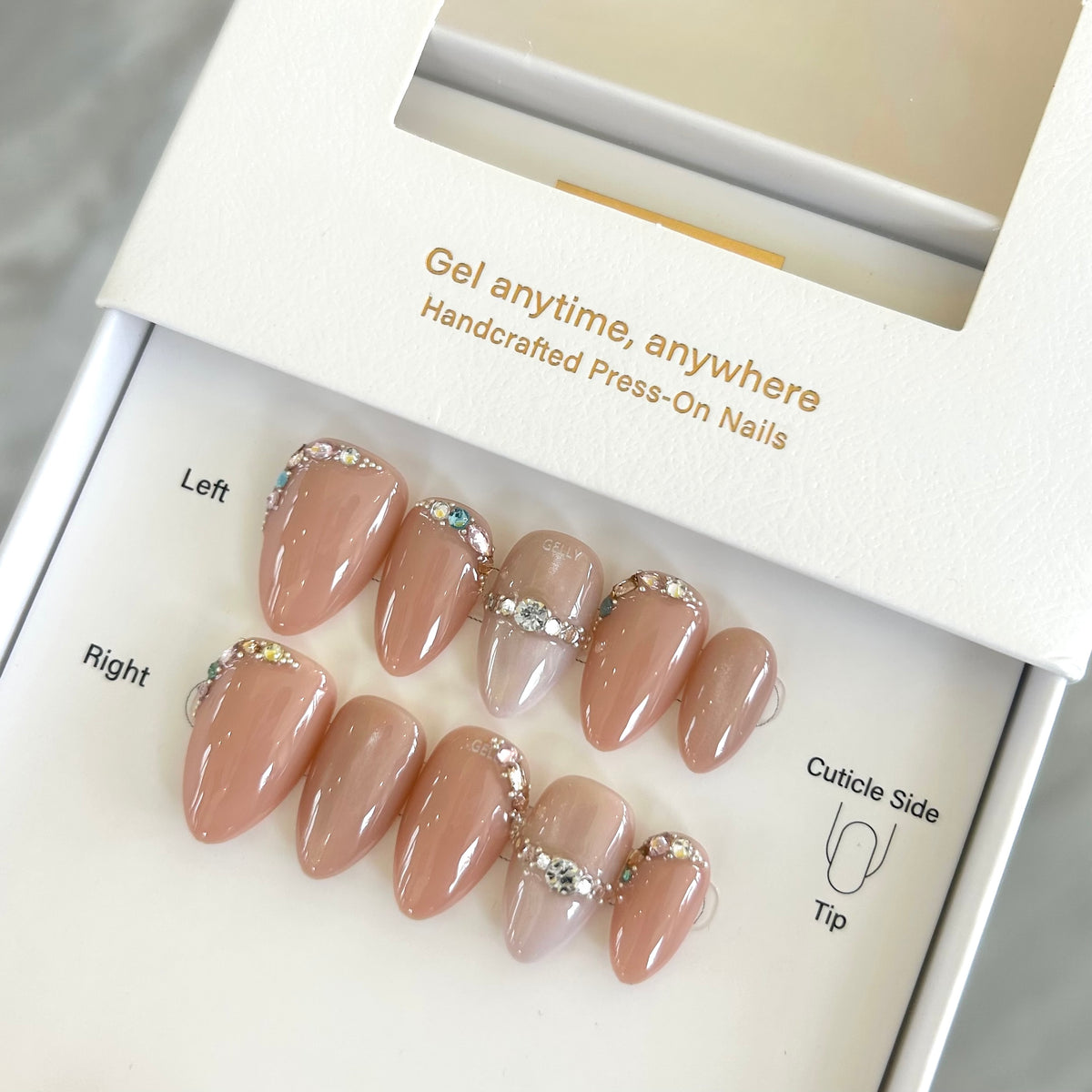 乾燥玫瑰 美甲 rose nail