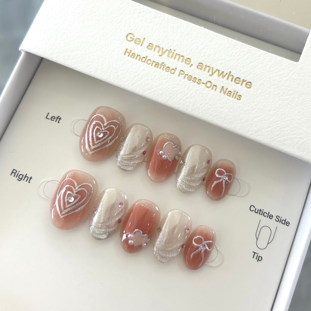 Y2K穿戴甲 y2k press on nail