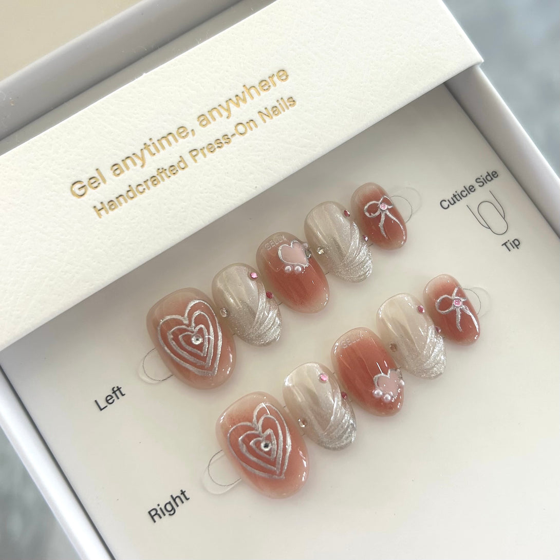 Y2K穿戴甲 y2k press on nail