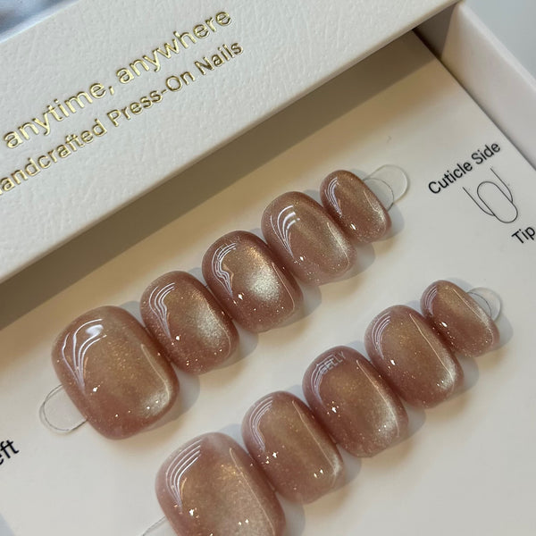 貓眼穿戴甲, 香港穿戴甲, 日本穿戴甲, Japanese press on nails, cat eye press on nails