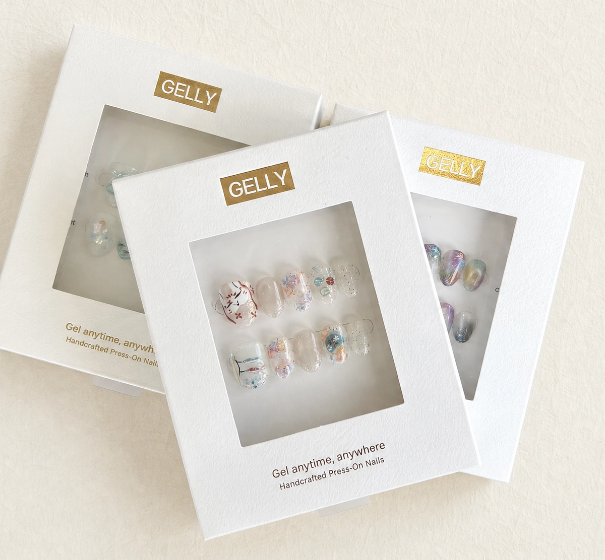 press on nail gelly